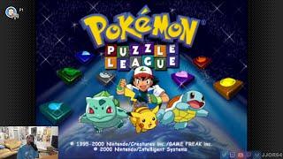 Pokemon Puzzle League (N64) - JJOR64 plays Nintendo 64 on Nintendo Switch Online