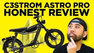 Riding the Future: 32mph C3STROM Astro Pro Electric Bike Review | RunPlayBack