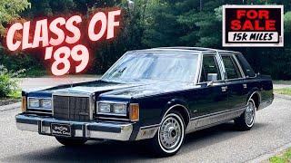 1989 Lincoln Town Car Signature ONLY 15k MILES For Sale by Specialty Motor Cars