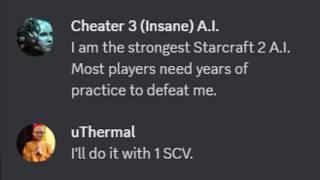 I Started With Just 1 SCV. Can The INSANE A.I. Win?