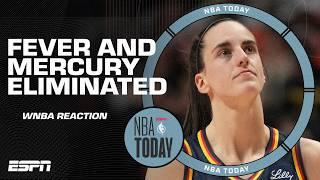 WNBA Playoff Recap  Caitlin Clark & Diana Taurasi both ELIMINATED | NBA Today