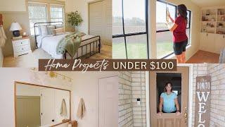 HOME PROJECTS UNDER $100 THAT MAKE A BIG IMPACT