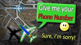 Southwest Pilot asks for Tower Phone Number after Go around!