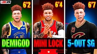 THE TOP 3 SHOOTING GUARD BUILDS IN NBA 2K25!