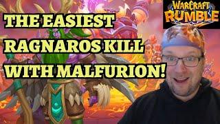 The EASIEST Ragnaros Kill Ever with Malfurion! Warcraft Rumble