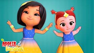 Chinki Minki The Do Behane, चिंकी मिंकी थी दो बहने + Ladoo Kids Nursery Rhymes in Hindi