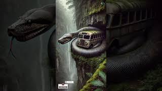 #animationshorts #animationAI#bigpython #snake #oldbus #jurassicworld#scary #shorts