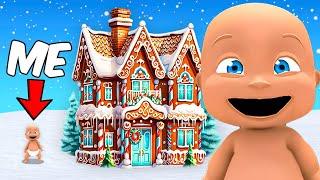 Babies Build WORLDS BIGGEST Gingerbread House!