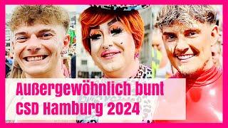 Normal bis schrill: CSD Hamburg 2024