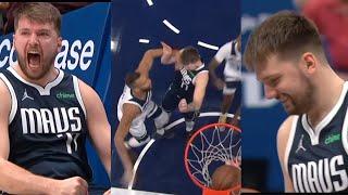 LUKA LAUGHS AT RUDY GOBERT FOR ACTING TOUGH & SHOVING HIM !MADE HIM MAD!