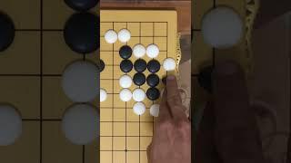 Interesting moves of Go (fun) #gogame #boardgame #thegameofgo