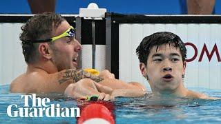 China’s Pan Zhanle accuses Australian and US swimmers of unsportsmanlike behaviour