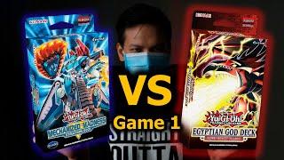 Structure Deck Battle #01: God Deck Thần Osiris vs Máy móc Mechanized Madness - Game 1 | M2DA