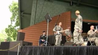 Back in the USA - 34th Infantry Division "Red Bull" Band - SSG Jennifer Macdonald