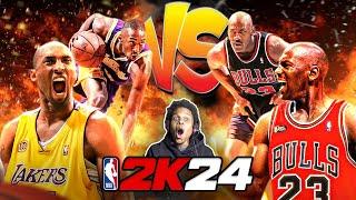 NBA 2K24 Kobe Bryant VS Michael Jordan