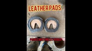 When to use Leather Pads? Shoeing a Horse using Leather Pads- Hoof Restoration