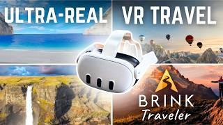 AMAZING VR Travel Game For Meta Quest 3 Must See - Brink Traveler VR