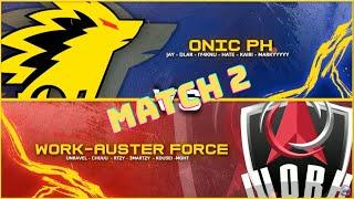 ONIC PH vs Work Auster | Match 2 | MPL PH S7 Week 3 Day 1 | Mobile Legends PH