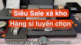 Kiện hàng SALE 14/11 | GIẢM GIÁ các mẫu đồng hồ chính hãng thương hiệu Đức, Nhật Bản, Thuỵ Sỹ