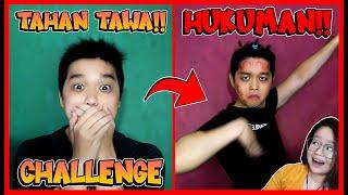 CHALLENGE TAHAN TAWA NONTON VIDEO LUCU !! HUKUMAN JOGET TIKTOK !! Feat @sapipurba