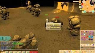 RuneScape - Hati paws in Living Rocks Cavern