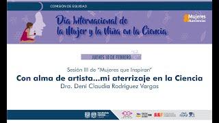 Con alma de artista ...  mi aterrizaje en la Ciencia