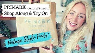 PRIMARK SHOP ALONG & TRY ON - Vintage Style Finds | SJ STRUM