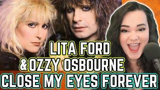 FIRST TIME reaction to Close My Eyes Forever - Ozzy Osborne & Lita Ford | Opera Singer Reacts