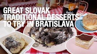 GREAT Slovak Traditional Desserts to Try in Bratislava