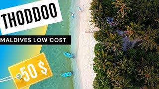 THODDOO Island Maldives ️️ 2021 - Local Island - LOW COST $$ Maldives with local life - HD TOUR