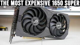 ASUS ROG Strix GTX 1650 SUPER Review - more expensive than GTX 1660?!