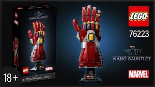 LEGO® Marvel | Nano Gauntlet (76223)[675 pcs] Speed Build | Top Brick Builder +18