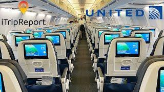 NEW INTERIOR United 757-200 Economy Class Trip Report