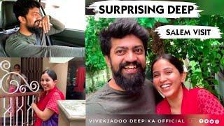 SURPRISE VISIT TO SALEM ️️️DID DEEP CRY??  #vivekjadoo #deepikavivek #tintin