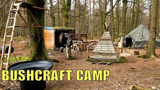 Bushcraft Woods Camp Tour