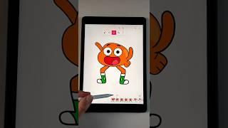 Animate Darwin from The Amazing World Of Gumball #flipaclip #theamazingworldofgumball