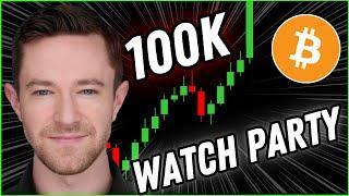 BITCOIN LIVE TRADING 100K WATCH PARTY DOGE ADA XRP LINK