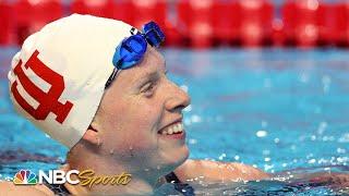 Lilly King completes Nationals breaststroke sweep with 100m comeback | NBC Sports