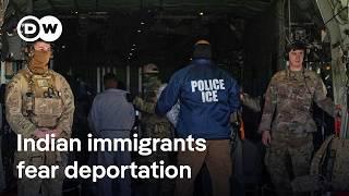 700,000+ undocumented Indian immigrants fear deportation from the US | DW News