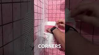 How to Install GURU Shower system corners! #diy #realestate #tools