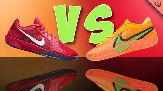 What's BETTER?! Nike Sabrina 2 vs Nike Giannis FREAK 6!