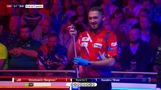 Skyler Woodward/Justin Bergman vs Jayson Shaw/Alex Kazakis | Day One | 2019 Mosconi Cup