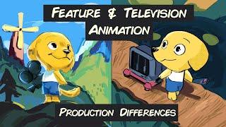 Feature Vs Television Animation -Production Differences-