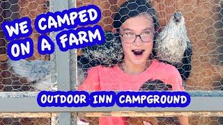 Camping on the real farm!!  Outside Inn Campground Santee, SC