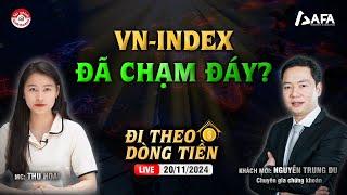 VN-INDEX ĐÃ THỰC SỰ CHẠM ĐÁY CHƯA? | #ĐTDT 20/11/2024