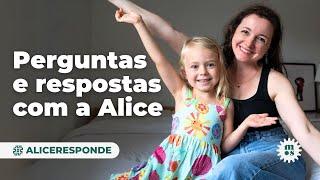 Alice na escola nova? Ela gostou de cantar no iate? | Perguntas e Respostas com a Alice