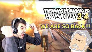 Tony Hawks Pro Skater 3+4 Reaction - WE ARE SO BACK!!!