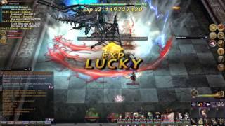 Atlantica  Online - Rare skull dragon skill in use, Silent Sanctum