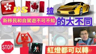 揸車大不同 - 香港 vs 加拿大 | 新移民和自駕遊不可不知 | Driving in Canada