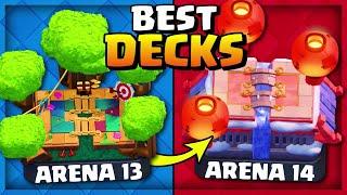 BEST DECKS FOR ARENA 13 RASCALS HIDEOUT!! EASY WINS + OP DECKS!